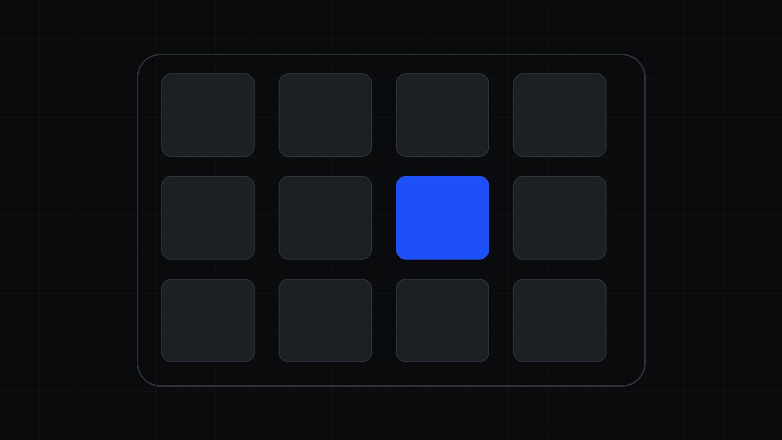 Fondo casi negro con una burbuja de conversación de la que sale una línea de luz azul que dibuja un carrito de compras